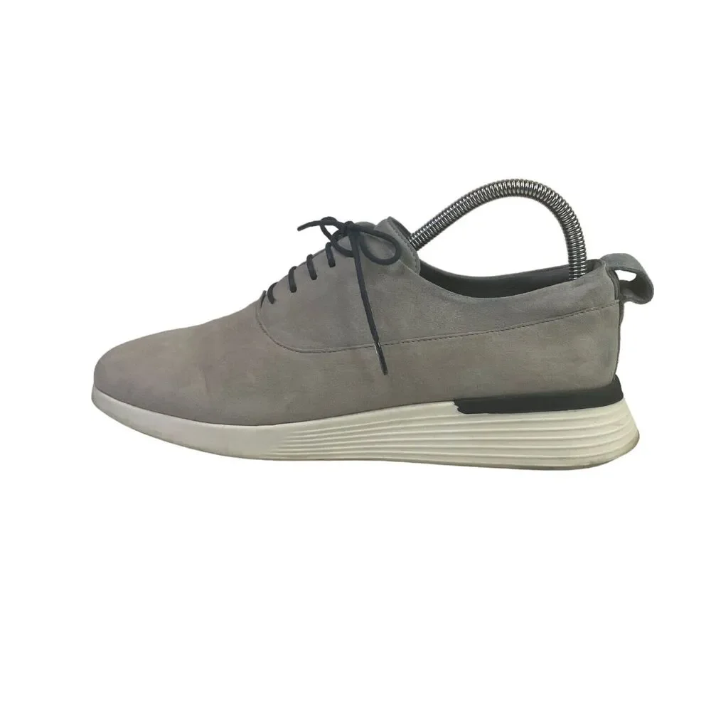 Wolf & Shepherd Crossover Longwing Oxford Shoes Men's Size 7 M Gray White Suede